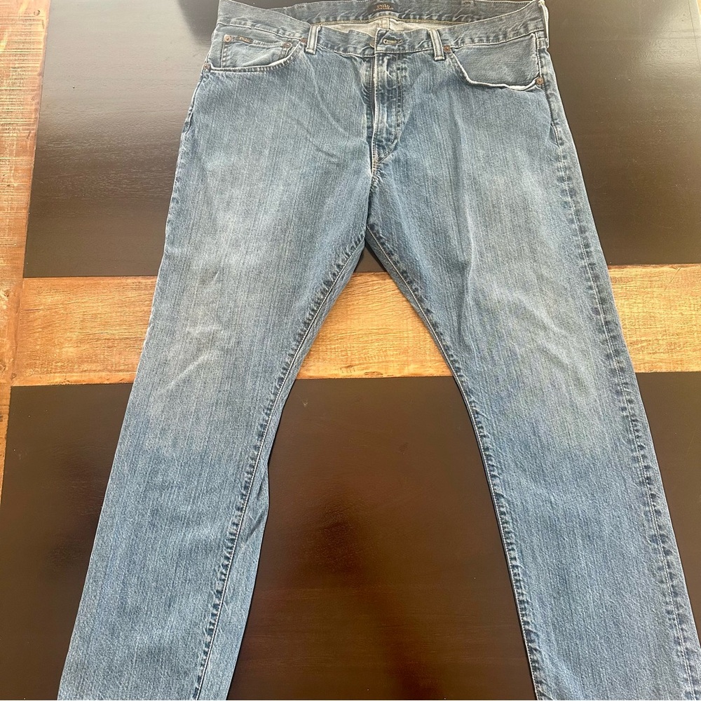 Polo by Ralph Lauren Men's Slim Straight Varick Jeans 38x30